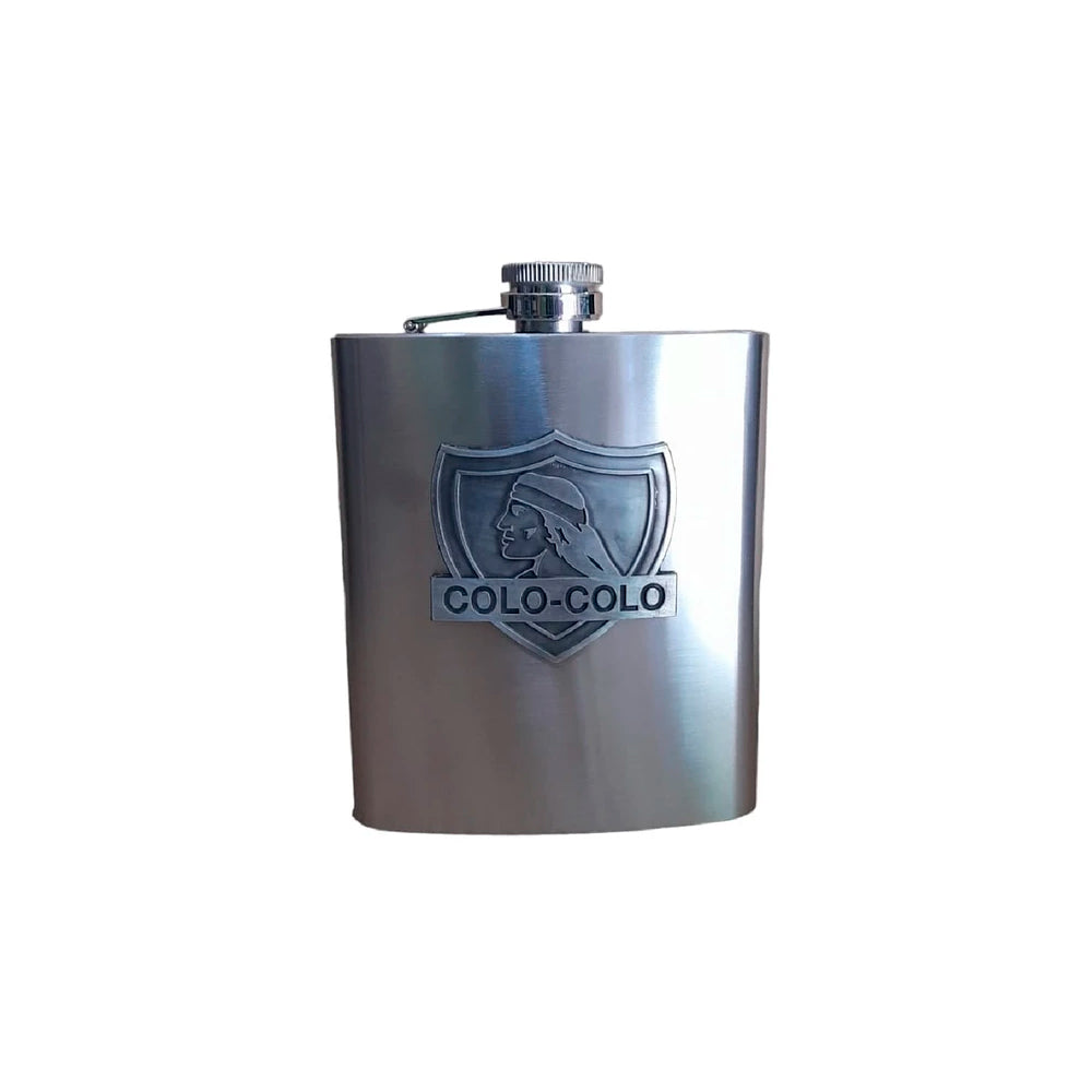 Petaca metálica Colo Colo 450 ML