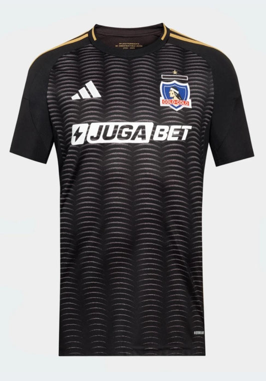 Camiseta Colo Colo Adidas 2025 - Color negro - PERSONALIZADA