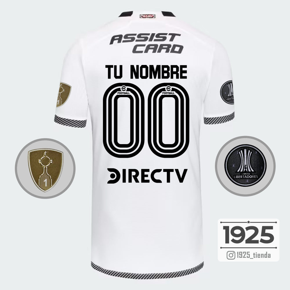 Camiseta Colo Colo Adidas 2024 - Color blanco - EDICIÓN COPA LIBERTADORES